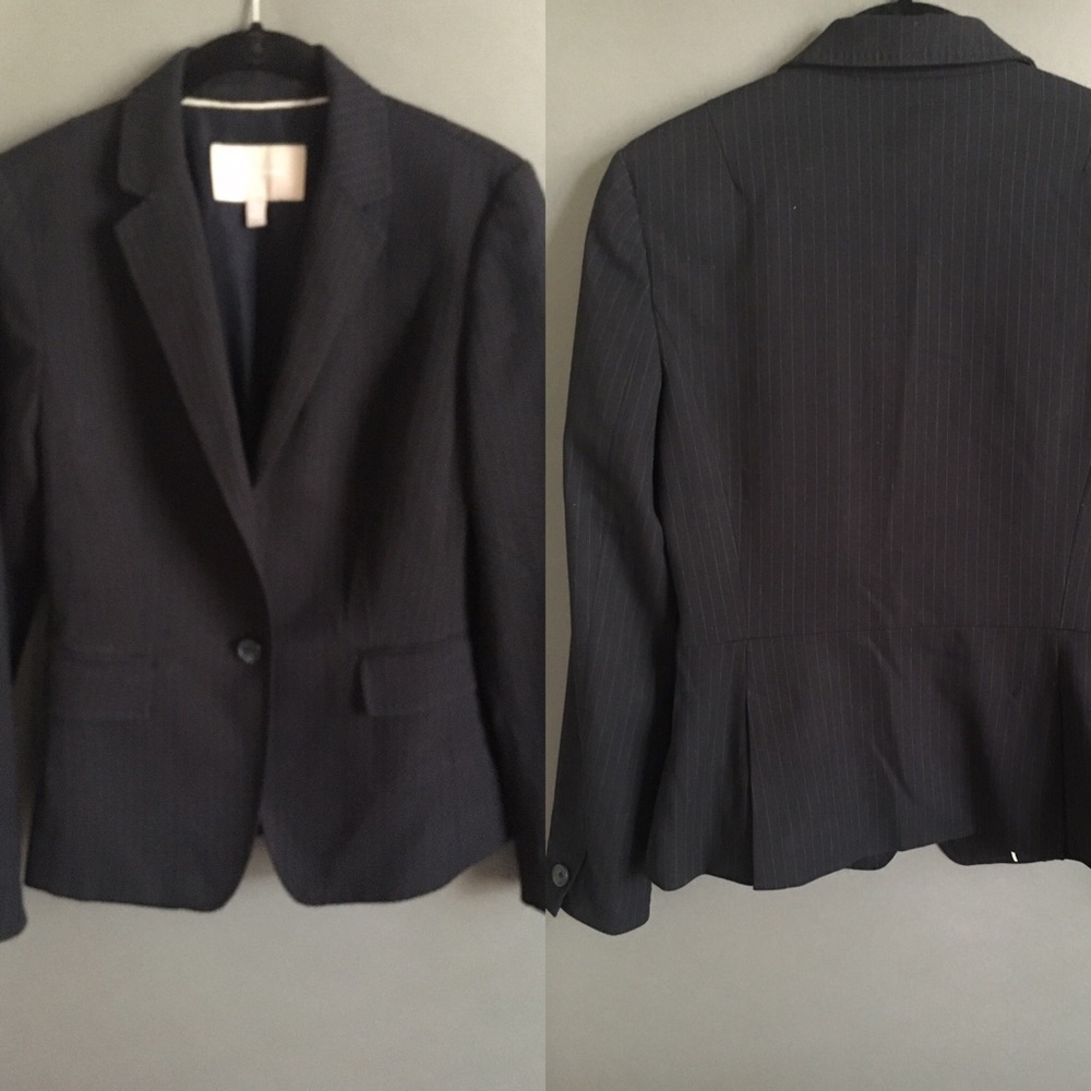Banana Republic Pin Stripe Blazer NWOT